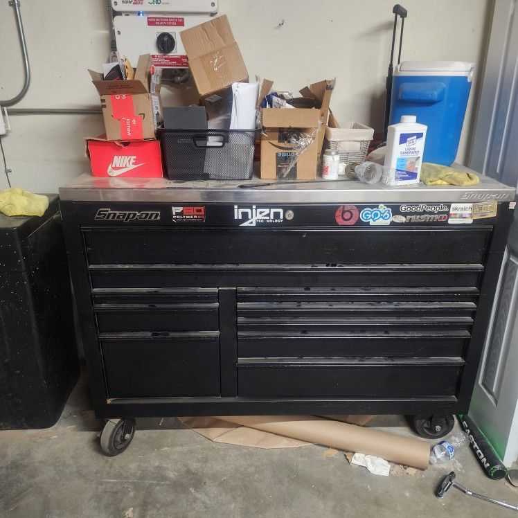 Snap On Tool Box Without STAINLESS STEEL TOP