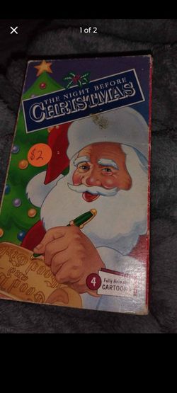 The Night Before Christmas VHS Tape