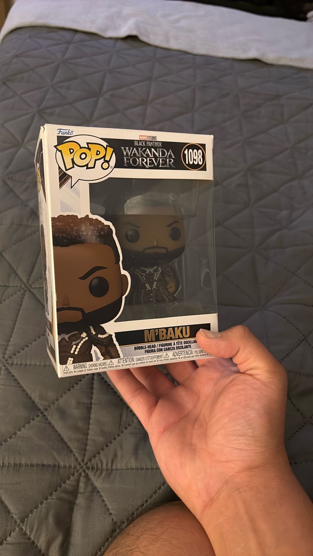 Funko Pop! Marvel: Black Panther Wakanda Forever M’Baku