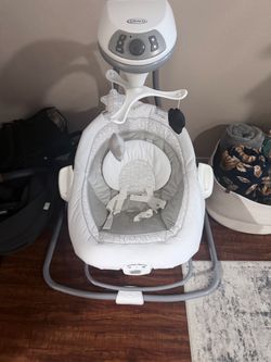 Graco duet connect bouncer and swing