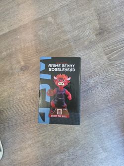 New Benny The Bull Anime Bobblehead From Windy City Bulls' 1/2/2026 Game v Magic