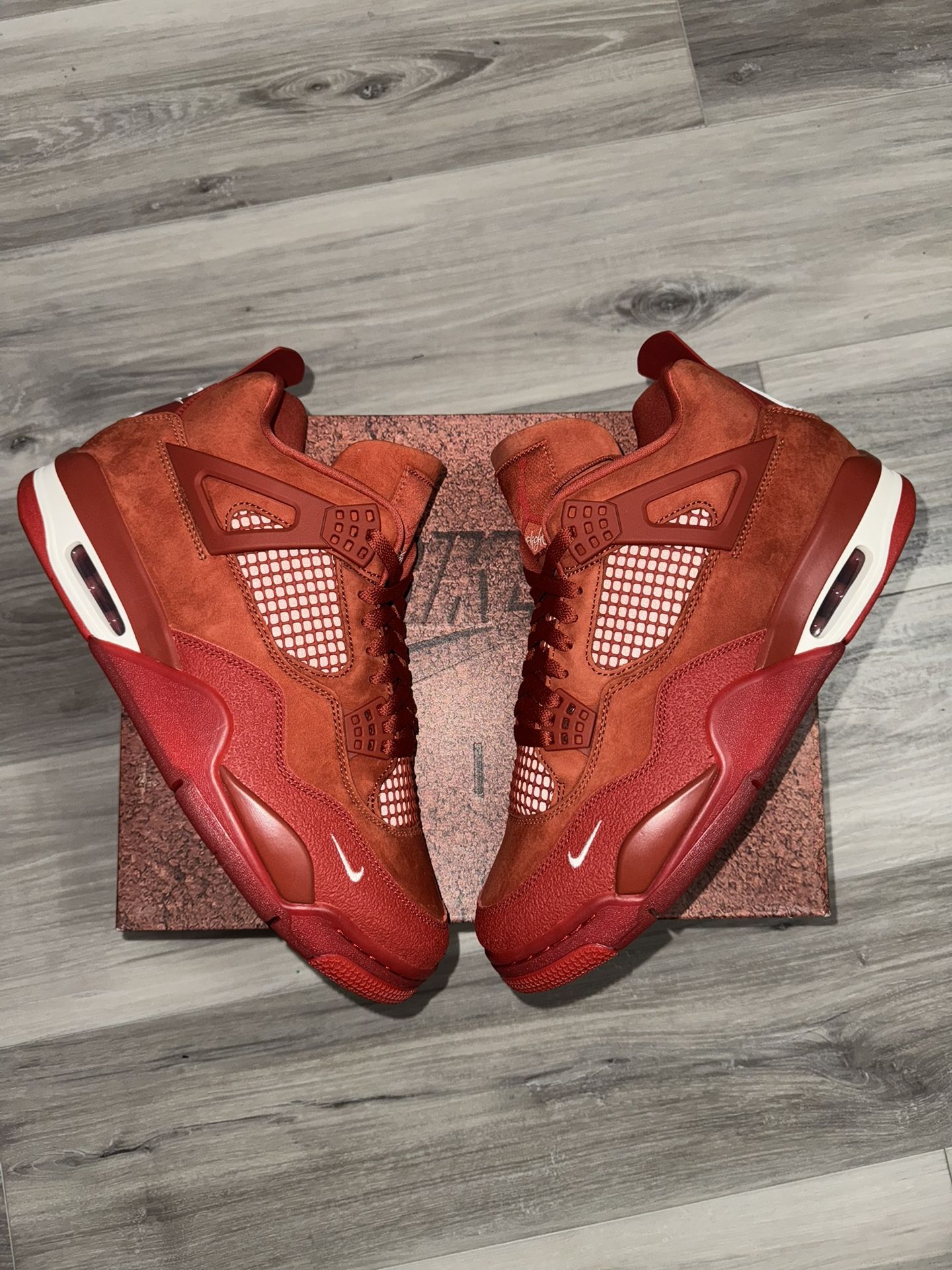 Jordan Retro 4 “Nigel Sylvester Brick by Brick” Size:11.5