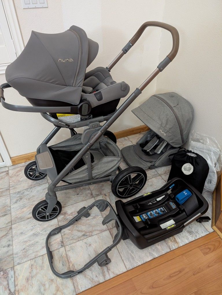 Nuna MIXX Next Stroller + PIPA Lite LX Car Seat
