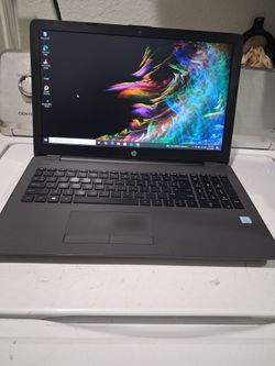 Hp 250 G6 Notebook Pc slim laptop computer Windows 10 Pro. Good working condition.  Intel core i5 7th generation.  15'6 inches screen.  wifi.  Webcam.