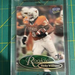 Ricky Williams  Rookie Card Gem Mint 10 