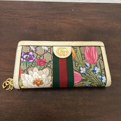 Gucci Floral Wallet 