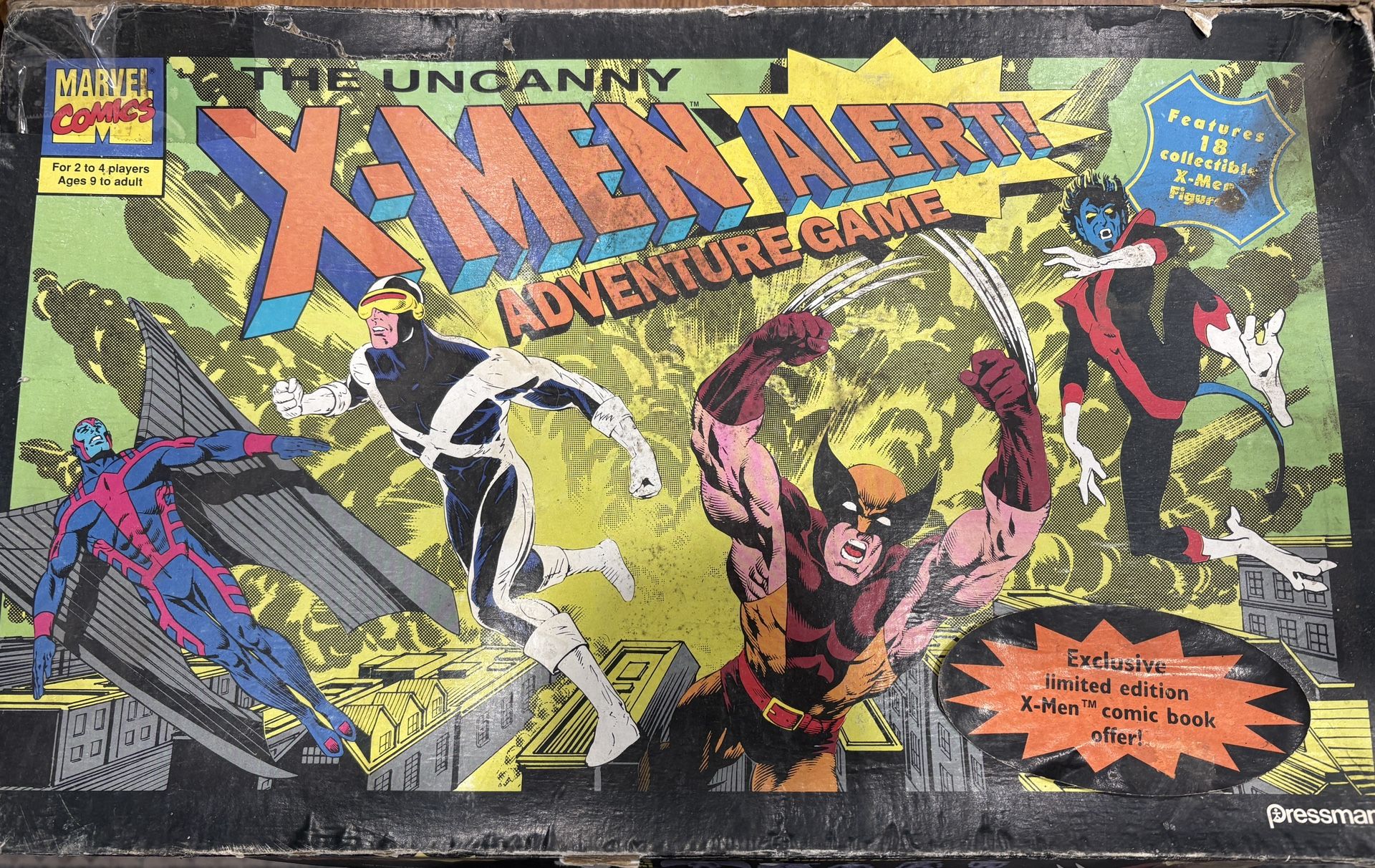 Xmen Board Game 1990’s