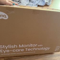 BenQ GW2790 Computer Monitor 27" FHD 1920x1080p | IPS | 100 hz | Eye-Care Tech | Low Blue Light | Anti-Glare | Adaptive Brightness | Tilt Screen | Bui