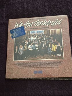 We Are The World Vintage 1985 Vinyl Record New In Wrapping 