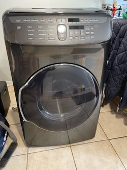 Samsung 7.5 Cu. Ft. Gas Dryer with Steam and FlexDry Drher