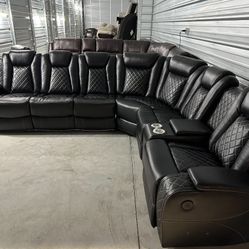 Brand New Power Reclining Sectional Couch