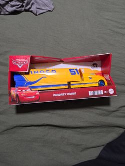 Pixar cars Dinoco yellow Hauler