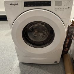 Whirlpool Washer - 4.5 cu. ft. Closet-Depth Front Load Washer with Load & Go™ Dispenser