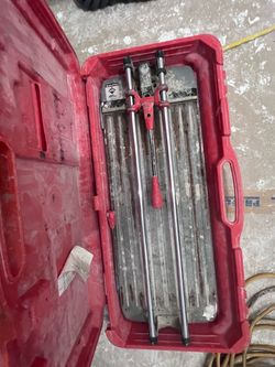 Rubi TI-60 Plus Manual Tile Cutter with Case