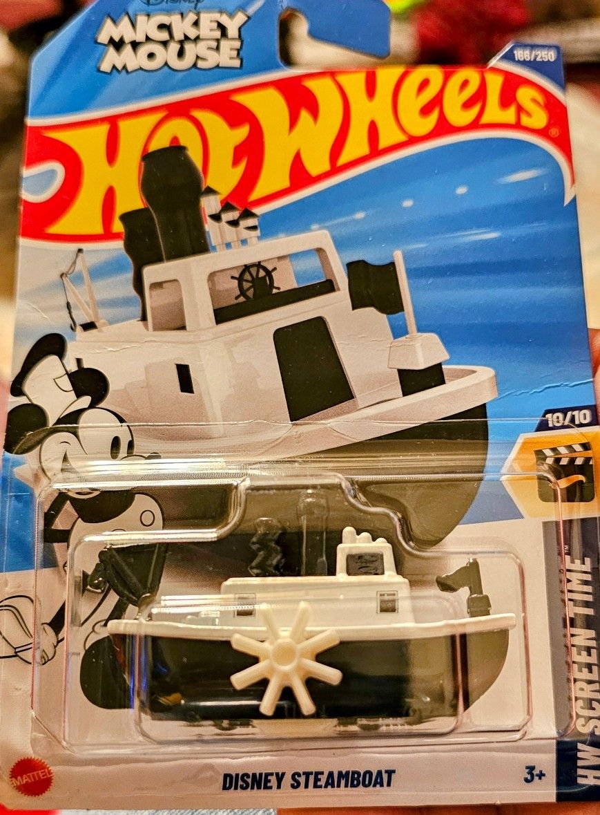 Hot Wheels Disney Steamboat Mickey Mouse