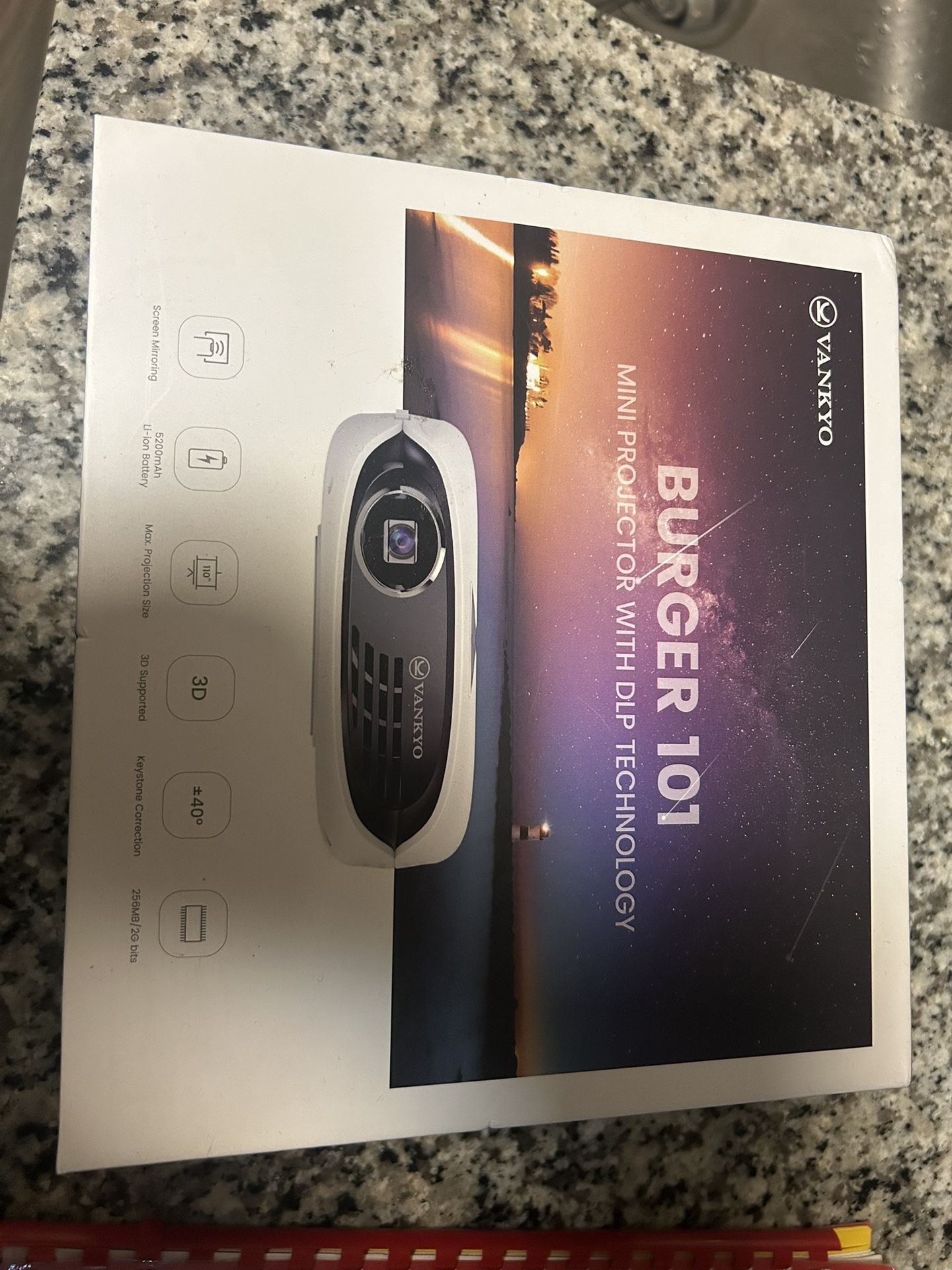 Burger 101 Mini Projector