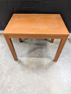 Modern Rectangular Wood Accent Table