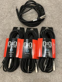 Hosa STX-120M Balanced Interconnect - 1/4-inch TRS Male to XLR Male - 20 foot