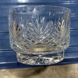 Lausitzer Glass Lead Crystal Hand Cut Bowl