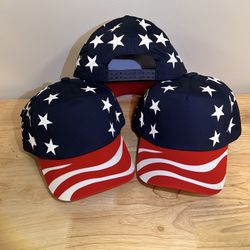 Flag Five Panel Hats 