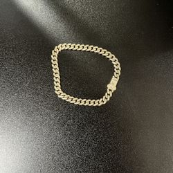 14k Gold Cuban bracelet 