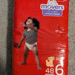 Huggies Diapers Little Movers Size 6 - 48 Counts