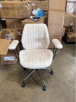 OVIOS Office Chair Suede Fabric for Executive and Home Office Ergonomic Chair