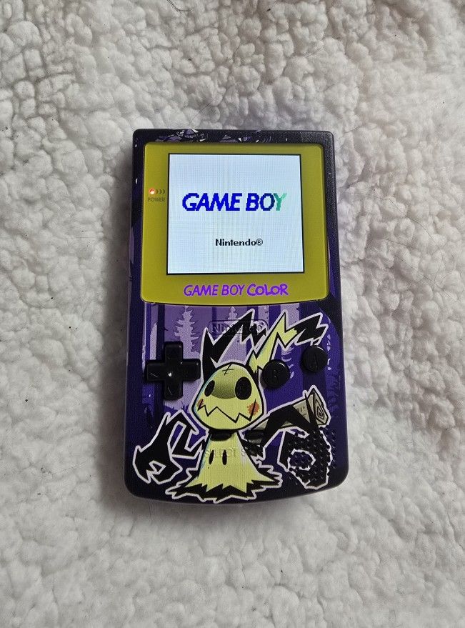 Gameboy Color With UV Printed Shell