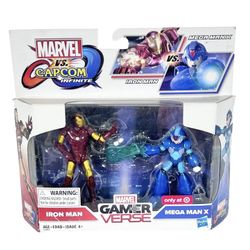 Marvel vs Capcom Infinite - Mega Man X vs Iron Man Action Figure 2-Pack Target