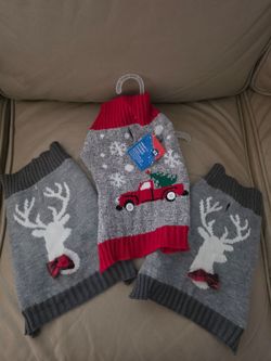 XS pet sweaters