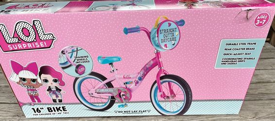 Brand New In Box LOL Surprise 16" Kids Bike - Pink
