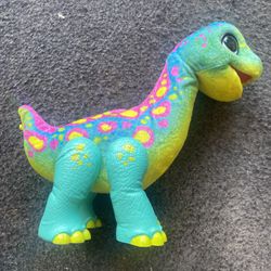 FurReal Snackin’ SAM the BRONTO Interactive Animatronic Toy Dinosaur Works