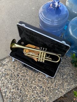 Brass Trumpet with Hard Case