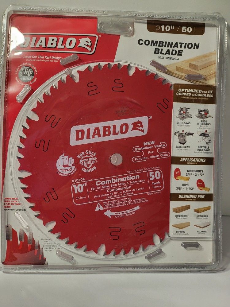 DIABLO
10in. x 50-Tooth π·ββοΈπ·ββοΈ