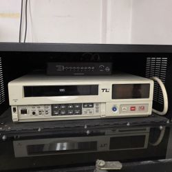 2 Panasonic AG-6040P  commercial Timelapse Security Video Cassette Recorder