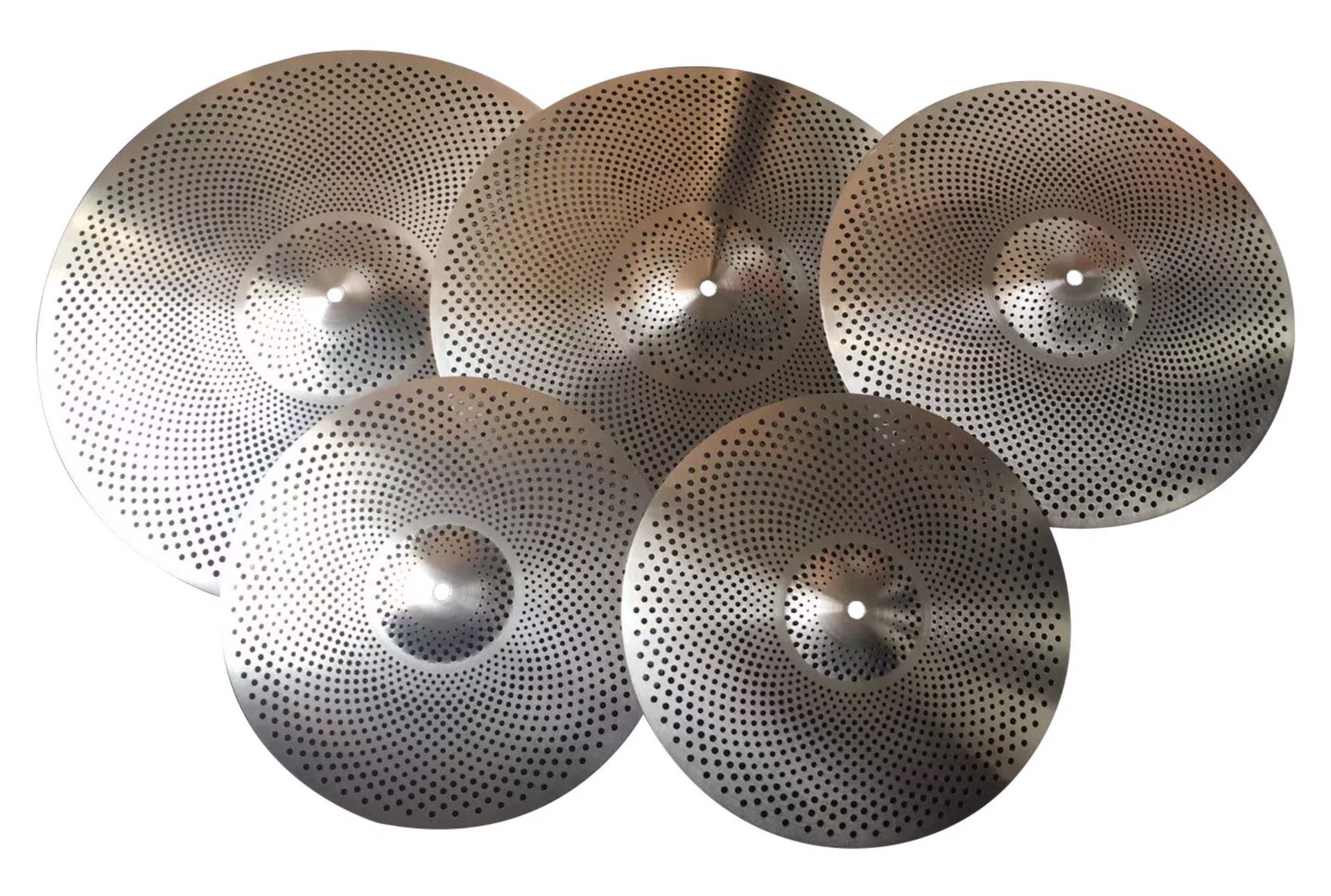 Chang Low Volume Quiet Mute Cymbal Pack Set 5pcs - In Stock From US Seller