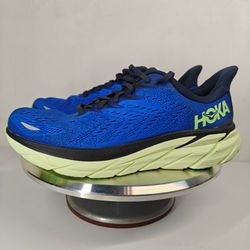 Size 10.5 US Men's Hoka One One Clifton 8 road-running blue