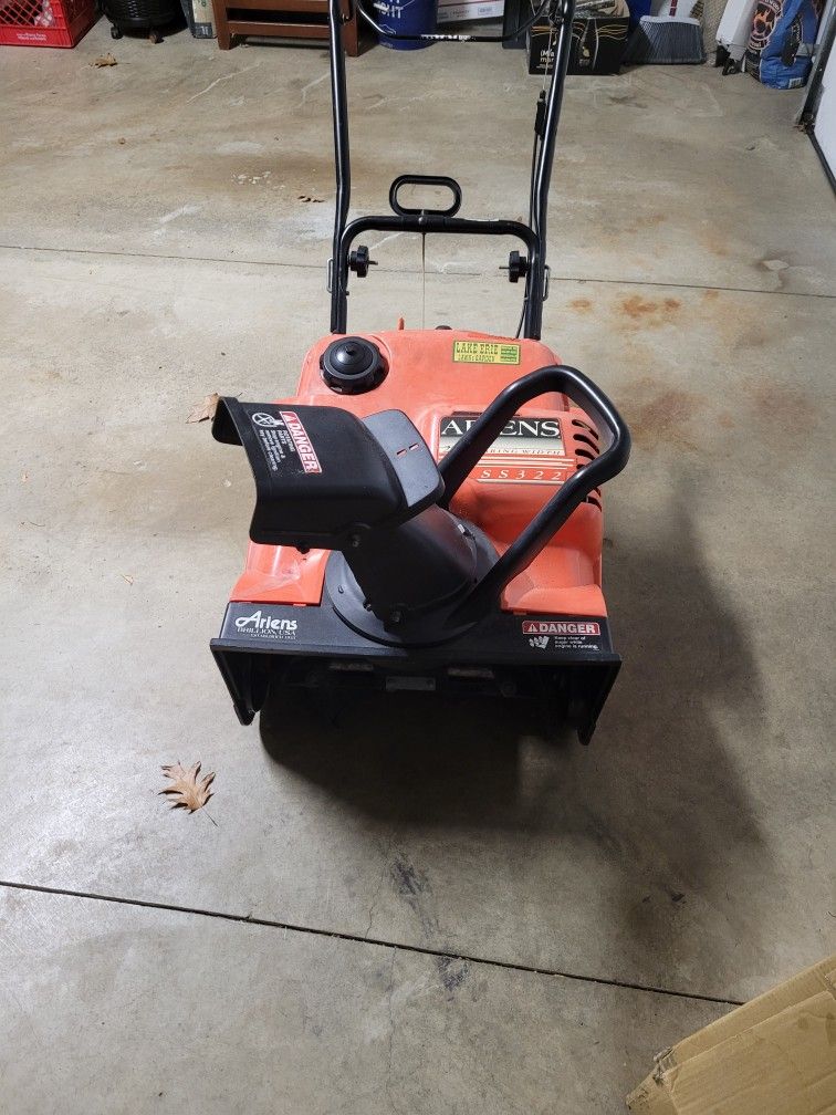 Snow Blowers Its Working Broken Blade