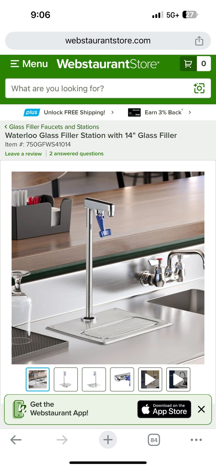 Waterloo Glass Filler