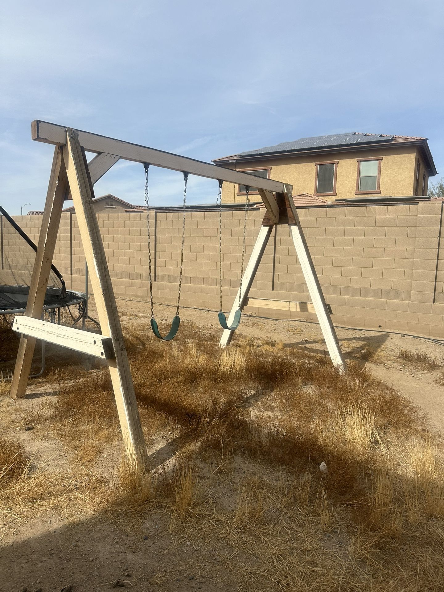 Home Made Swing Set