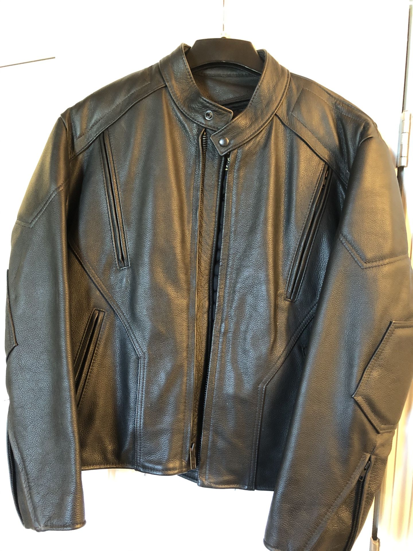 Motor Cycle Jacket And Chaps