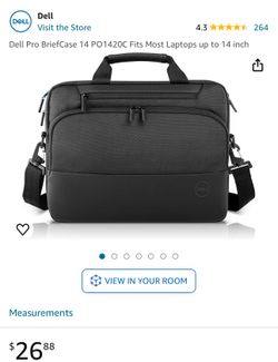 NEW Dell Pro Laptop Briefcase For 14”