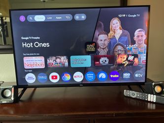 32” TCL Google tv