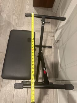 Keyboard stand and padded bench PROLINE.
