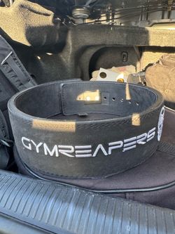 Gymreapers 10mm Lever Weightlifting Belt – Used, Good Condition