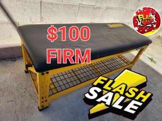 Dewalt steel garage bench...$100 PRECIO FIJO_FIRM PRICE