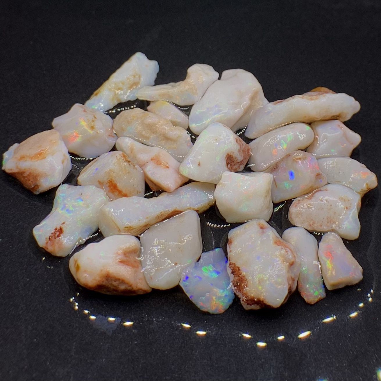 Superb Australian Coober Pedy Rough Opal Parcel Raw Loose Uncut Opal Stones