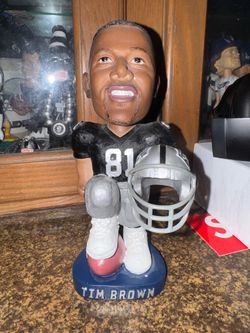 Oakland Raiders Vintage Tim Brown Bobblehead