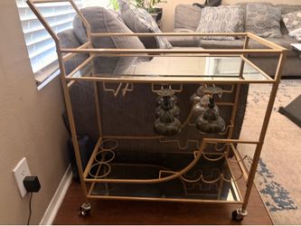 Gold medal bar rolling cart