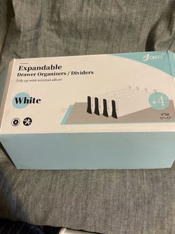 JONYJ Drawer Dividers Organizer 4 Pack,